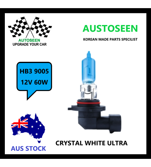 CRYSTAL WHITE ULTRA HB3 9005 12V 60W